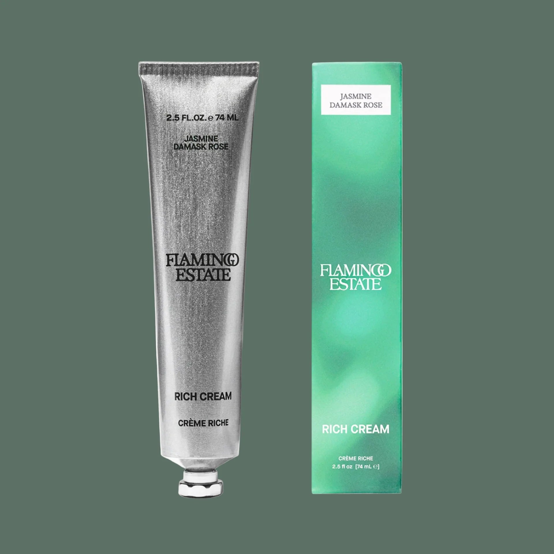 Jasmine Damask Rose Rich Cream - Box Turtle