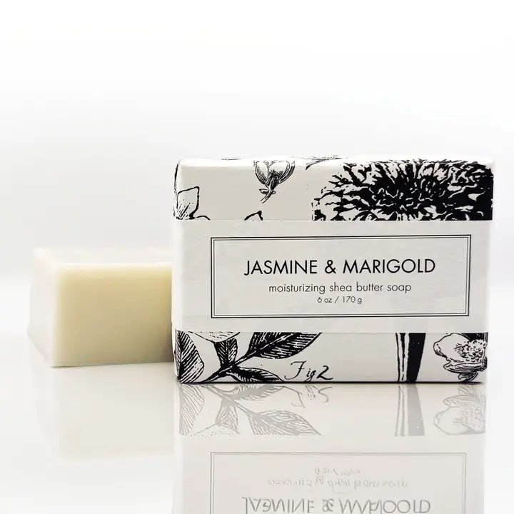 Jasmine & Marigold - Shea Butter Soap - Box Turtle