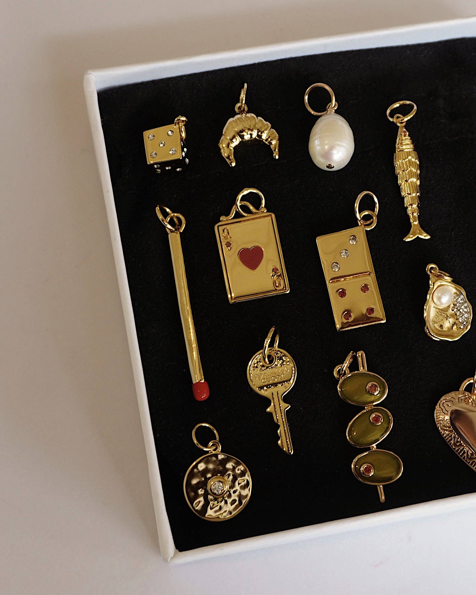 Jenna Dice Charm - Box Turtle