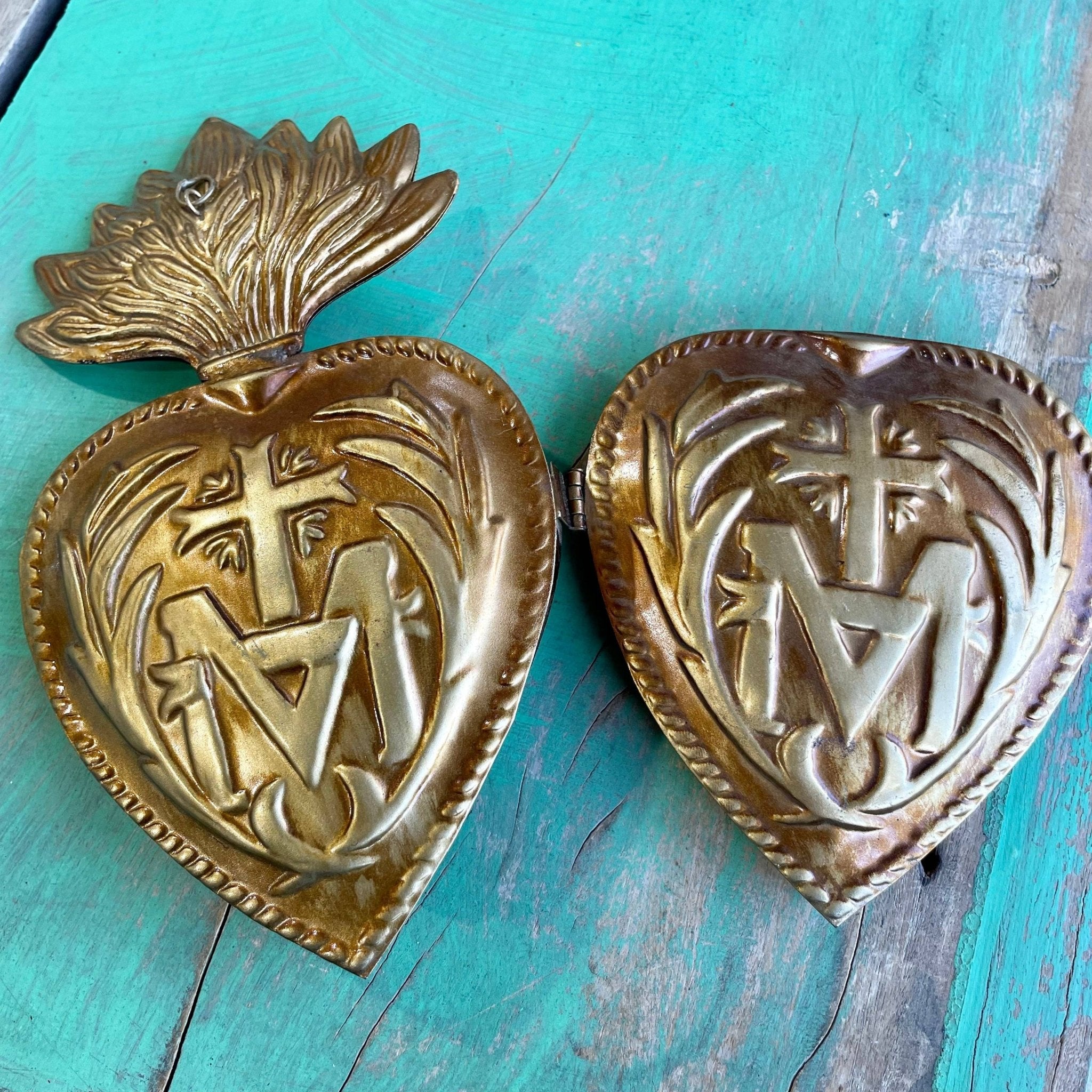 Box Turtle - Jesus Through Mary Sacred Heart Box