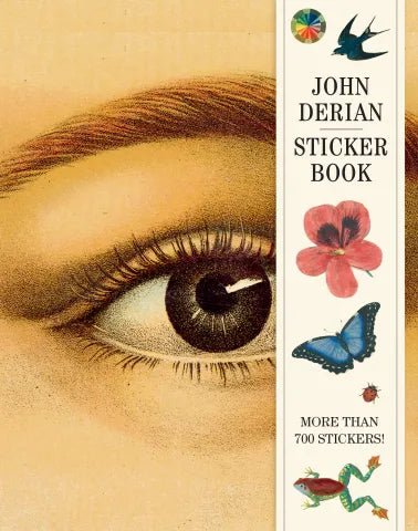John Derian Sticker Book - Box Turtle