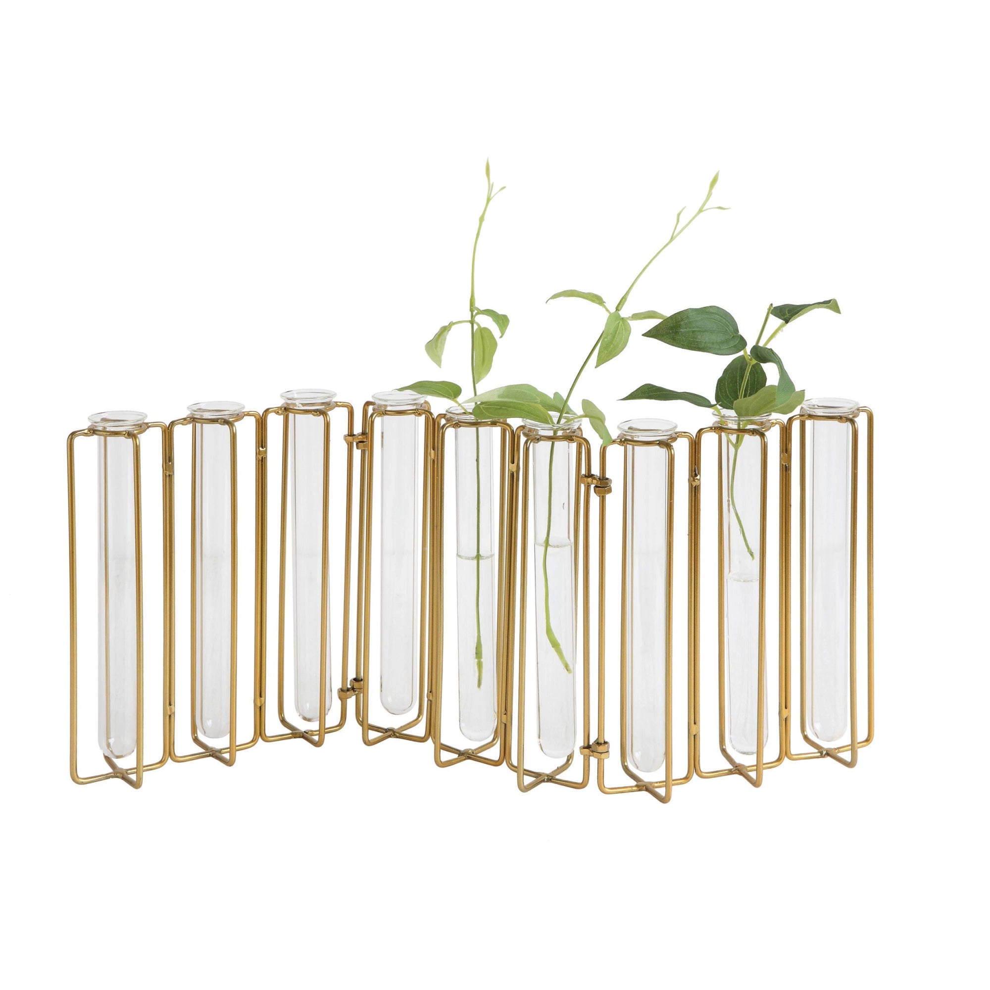 Jointed Brass Vase - Box Turtle
