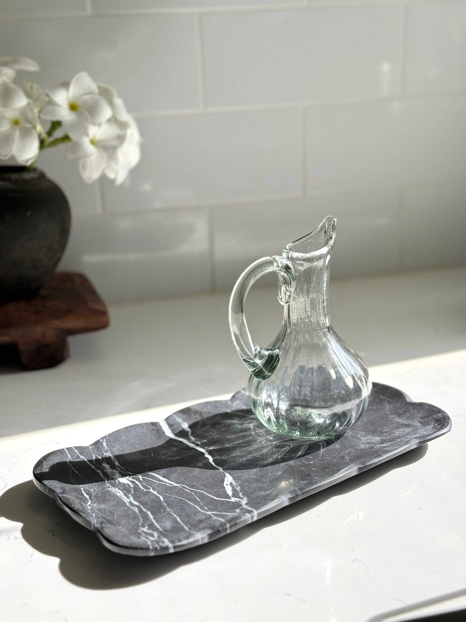 Josaphine Marble Tray - Box Turtle