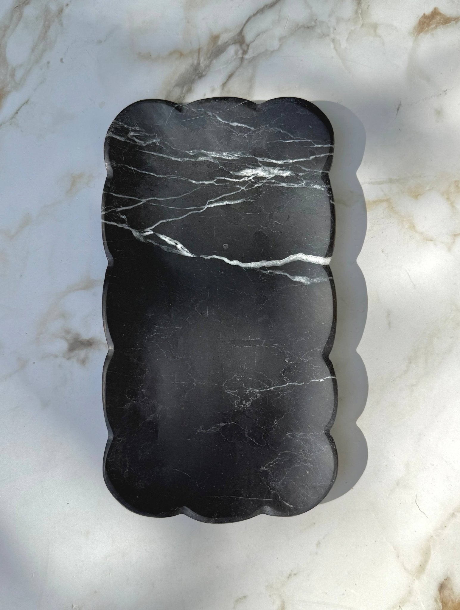 Josaphine Marble Tray - Box Turtle