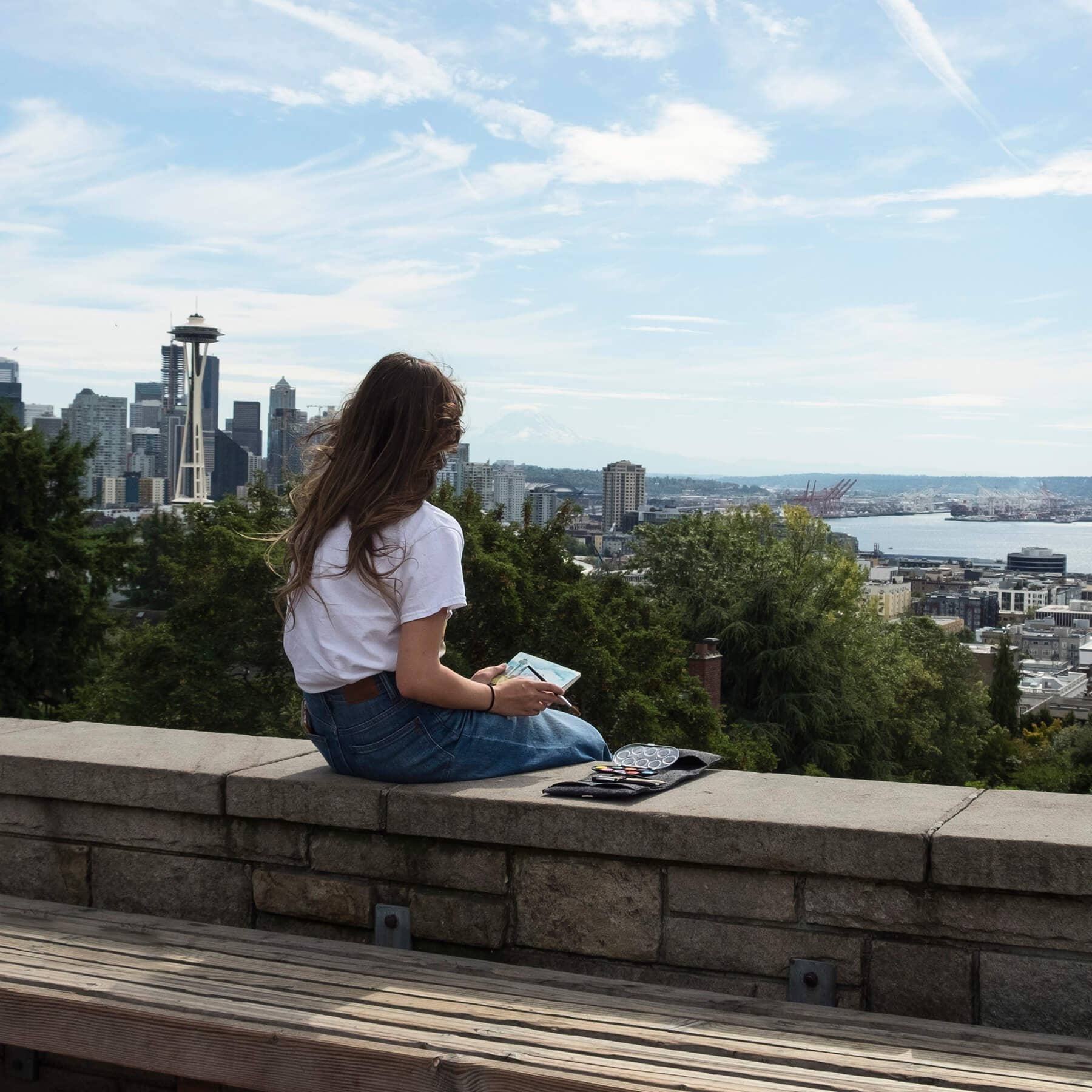 JOTBLOCK travel postcard watercolor paint set - Box Turtle