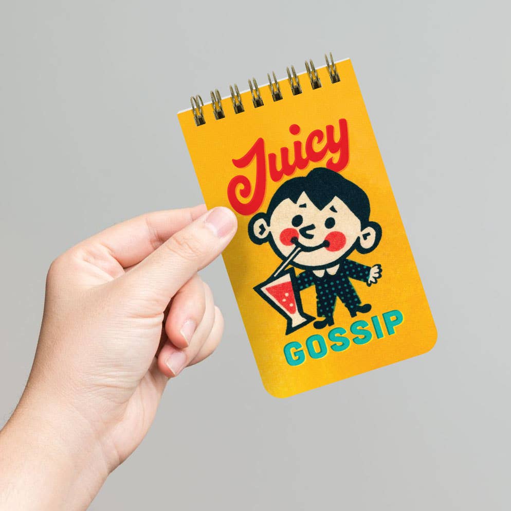 Juicy Gossip Notepad - Box Turtle