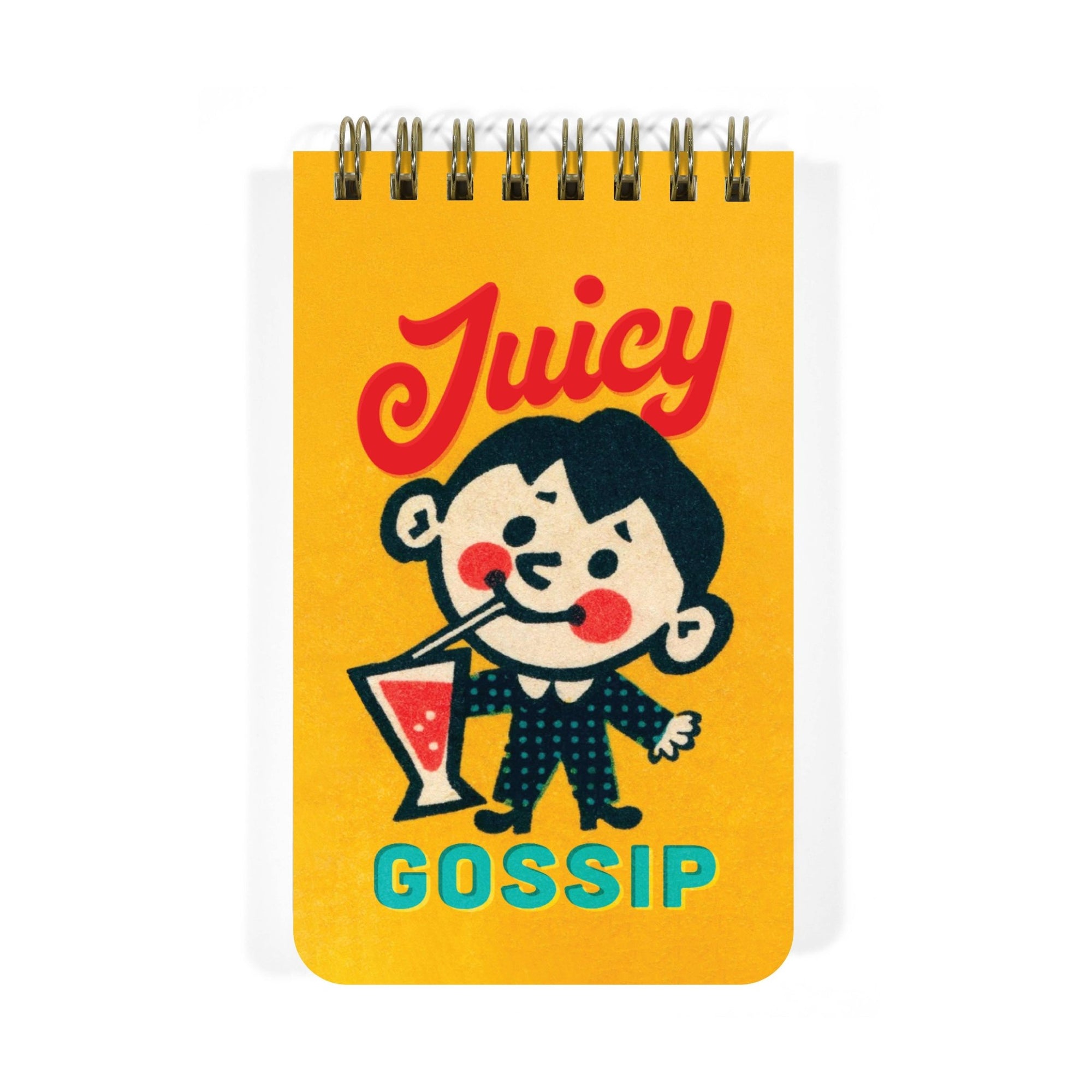 Juicy Gossip Notepad - Box Turtle