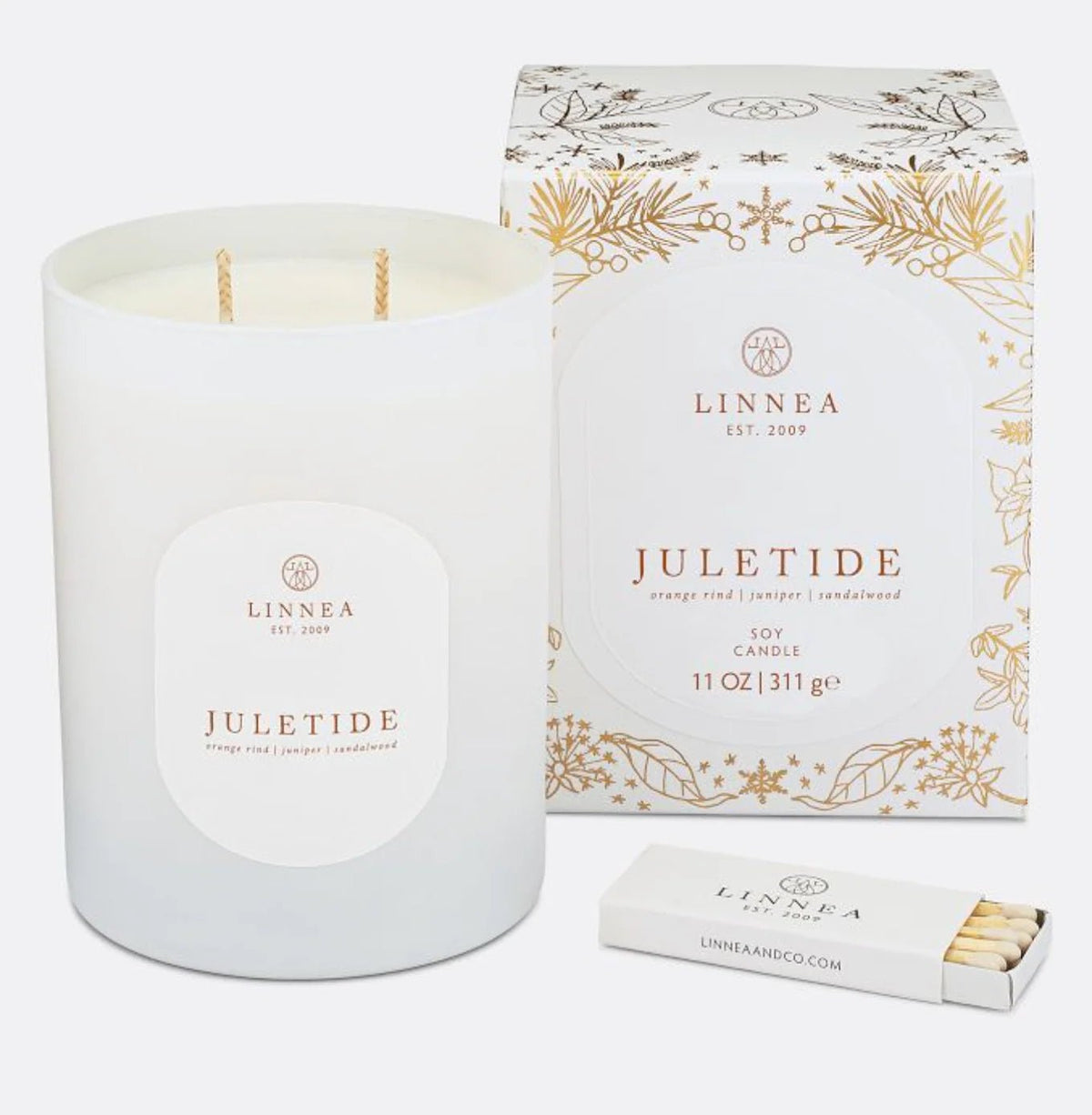 Juletide Candle - Box Turtle