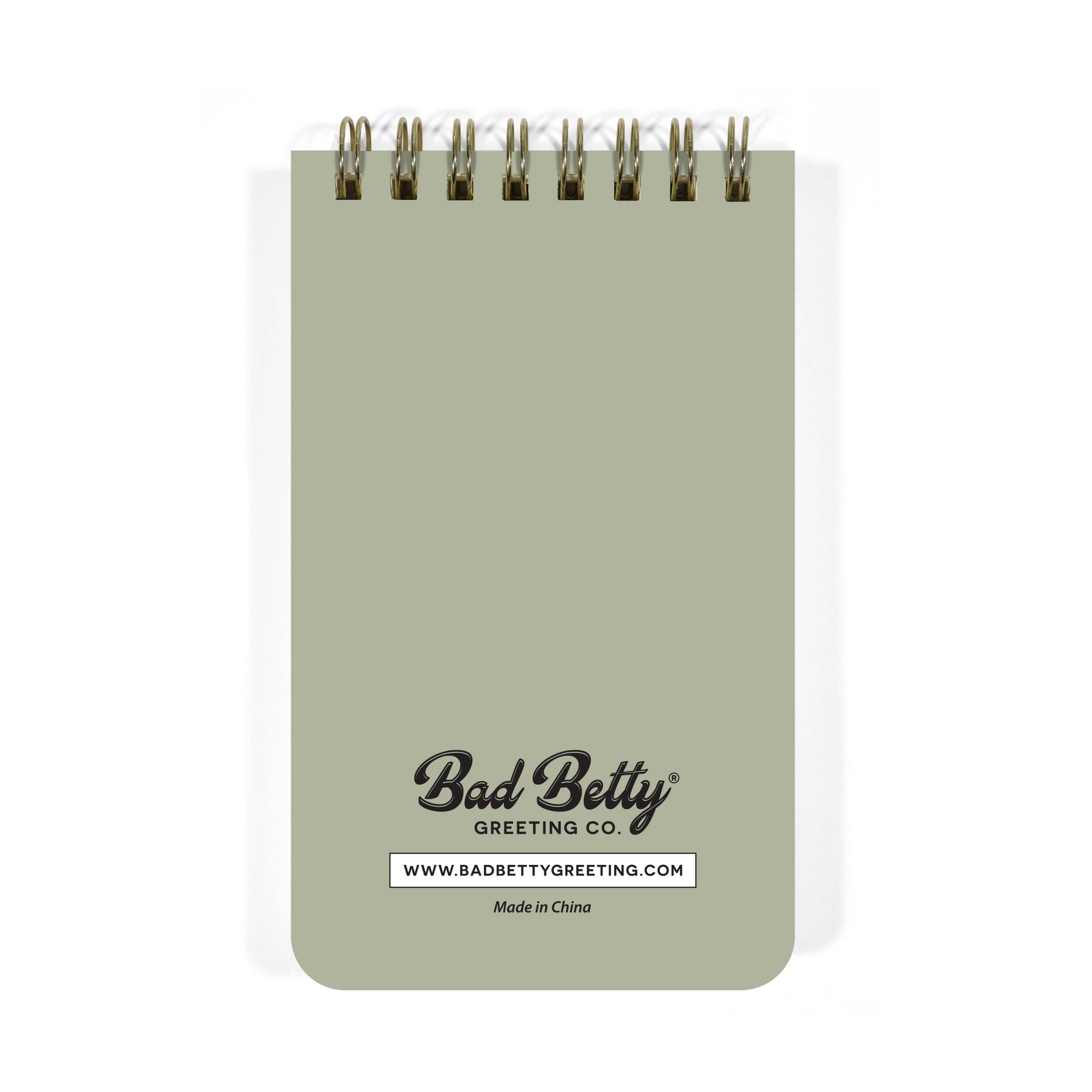 Jumping to Conclusions Notepad - Box Turtle