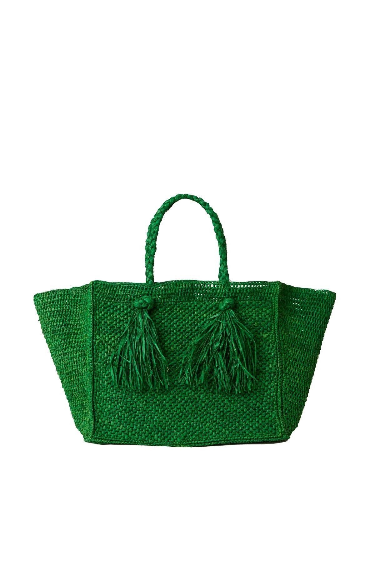Kelly Green Large Lucas Tote - Box Turtle