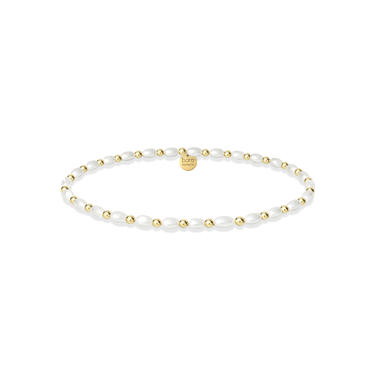 Kennedy Pearl Beaded Bracelet - Box Turtle