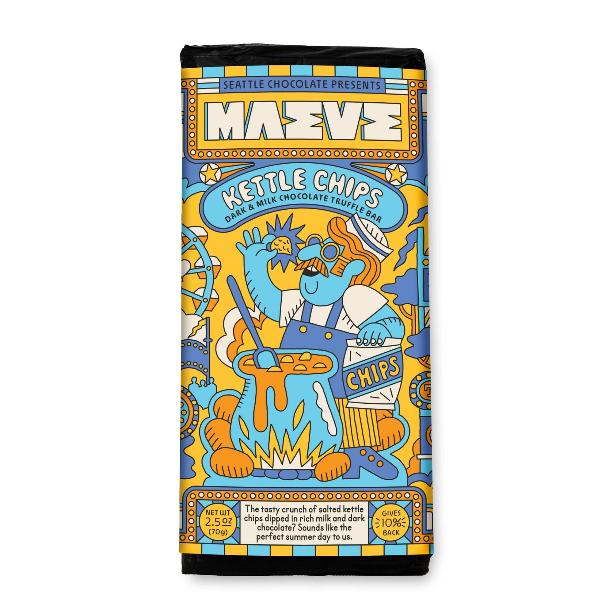 Kettle Chips Truffle Bar - Box Turtle