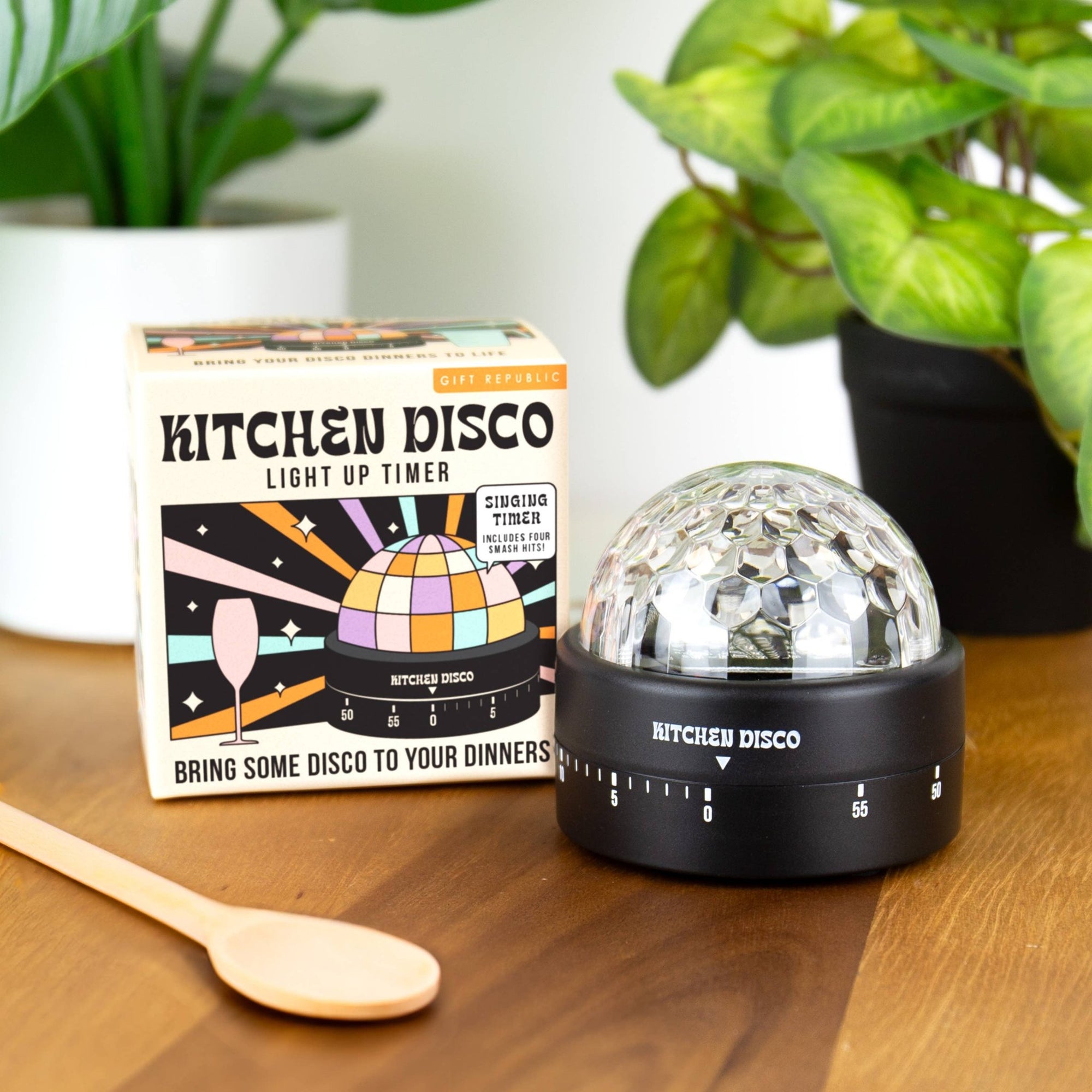 Kitchen Disco Light - Up Timer - Box Turtle
