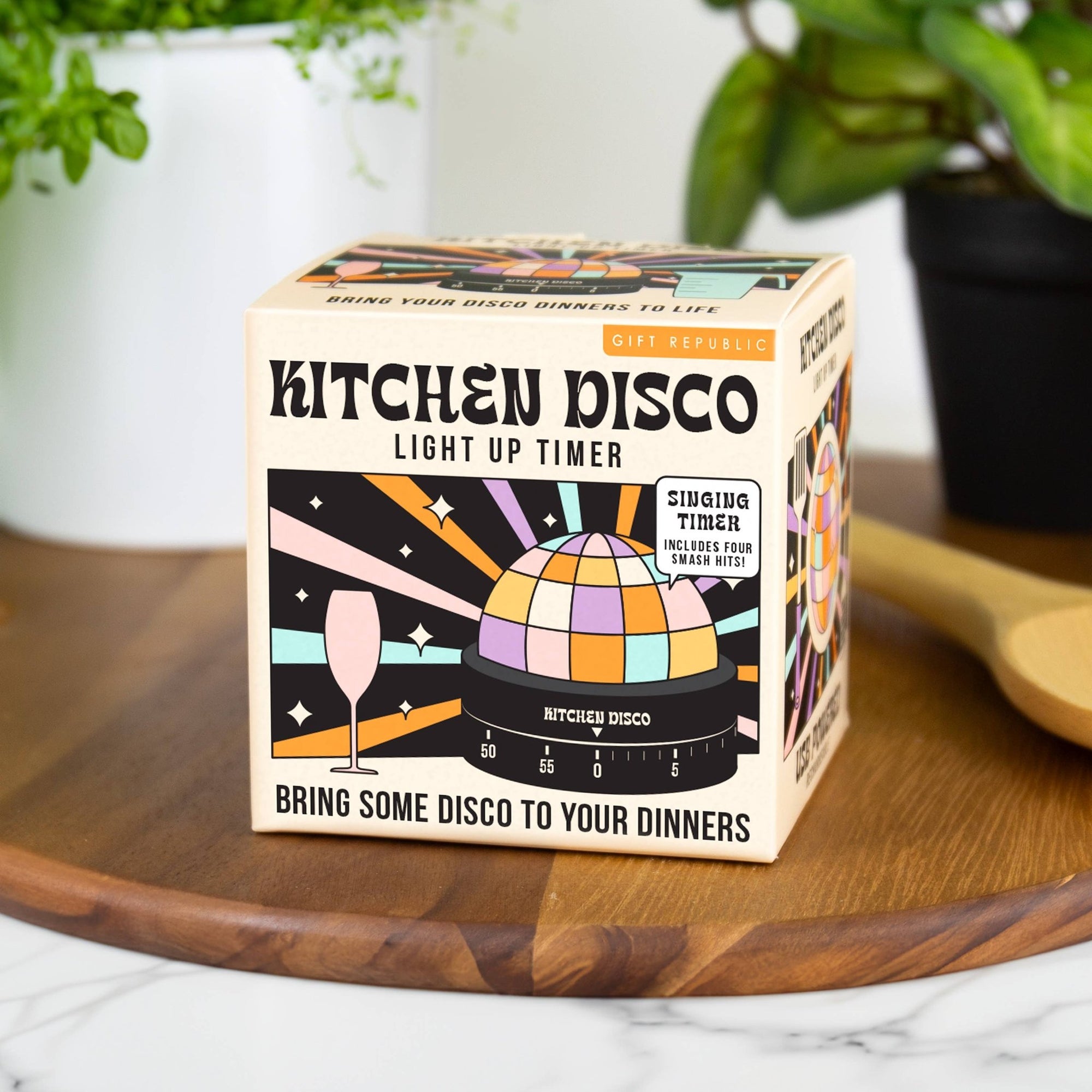 Kitchen Disco Light - Up Timer - Box Turtle