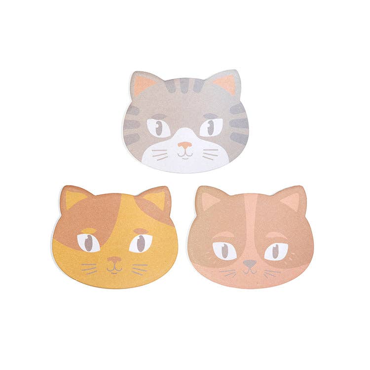 Kitty Cat Sticky Notes - Box Turtle