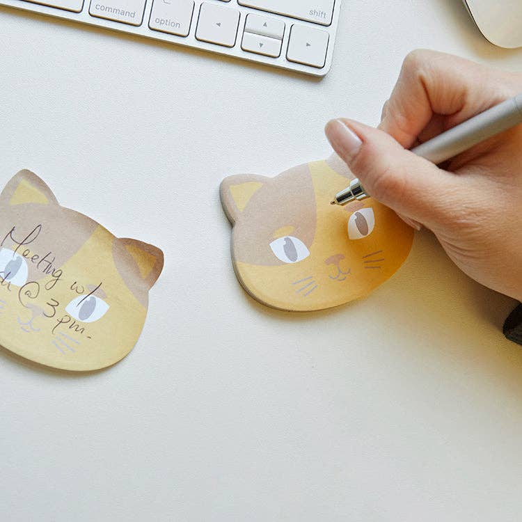 Kitty Cat Sticky Notes - Box Turtle