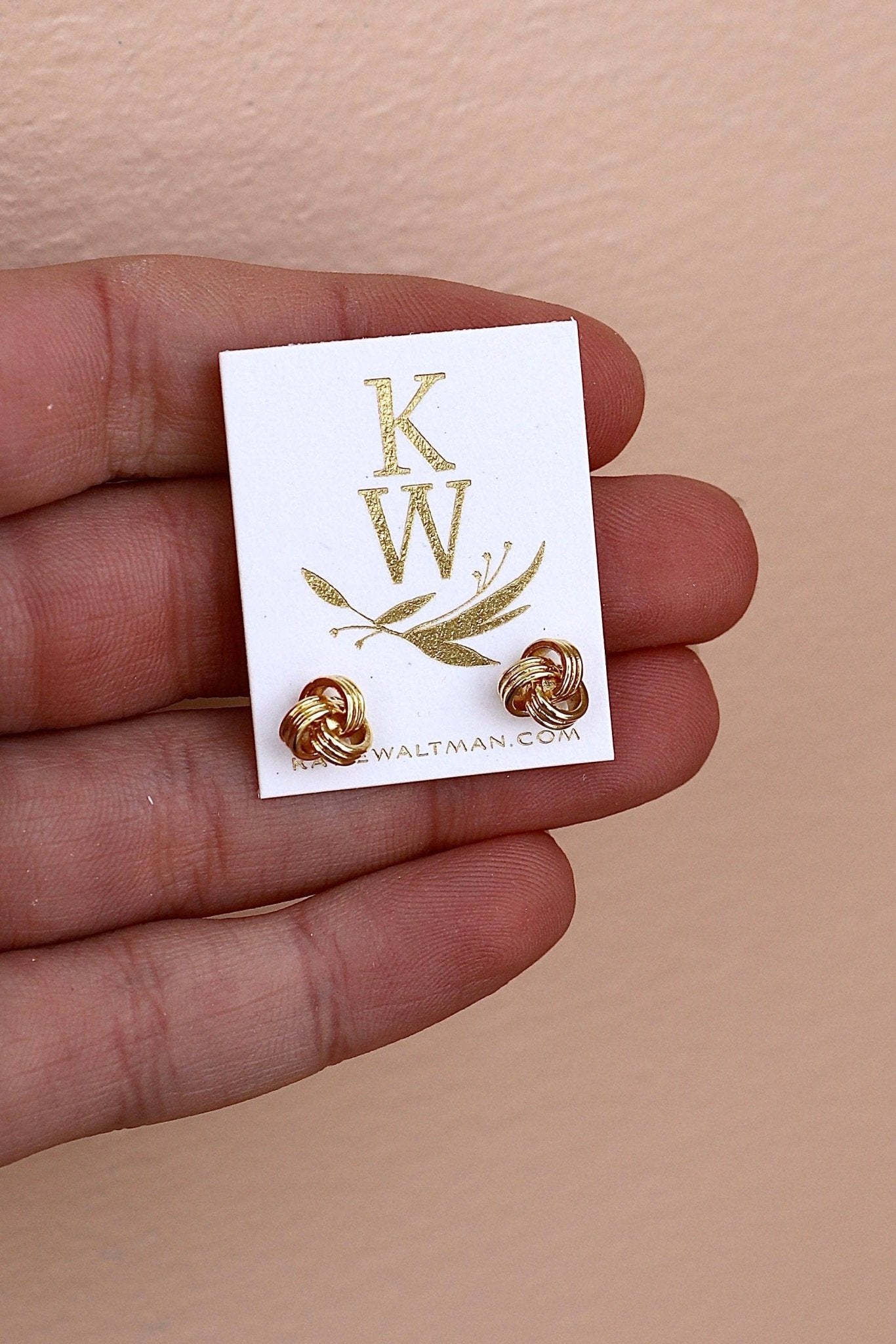 Knot Studs - Box Turtle
