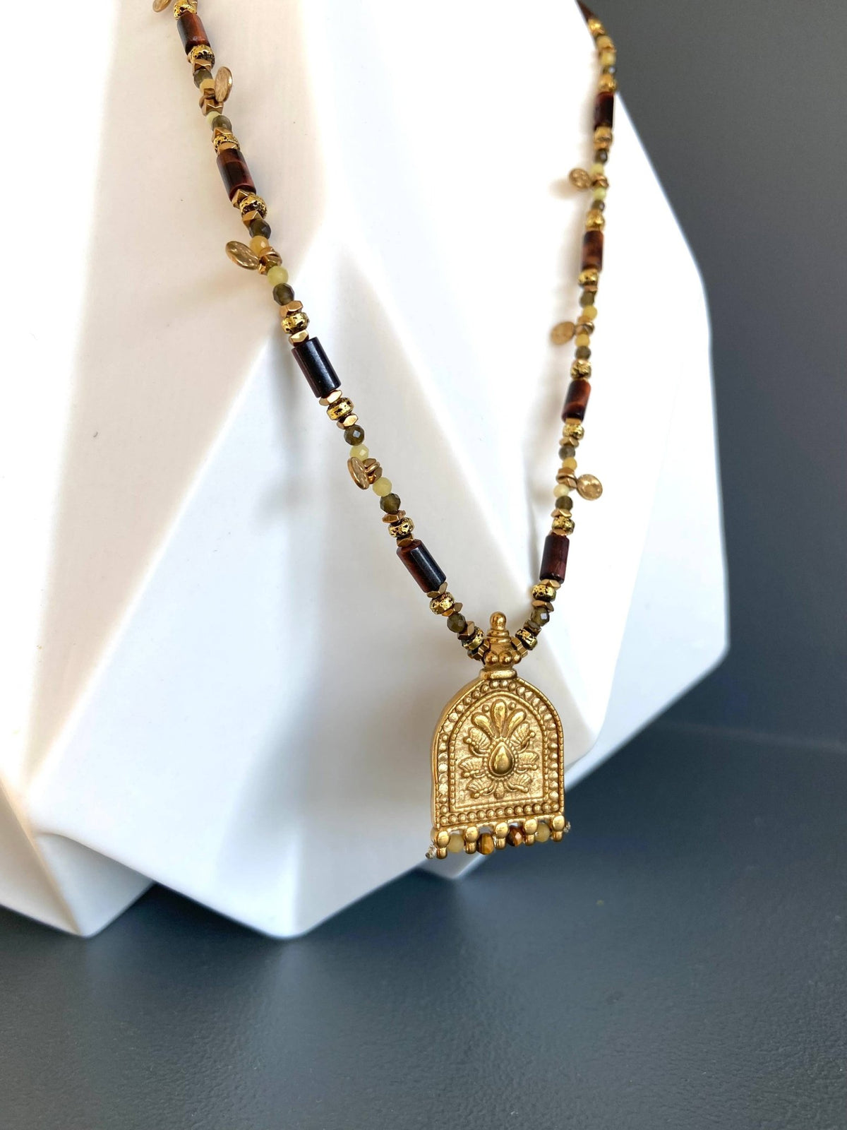 Kreema Necklace - Box Turtle