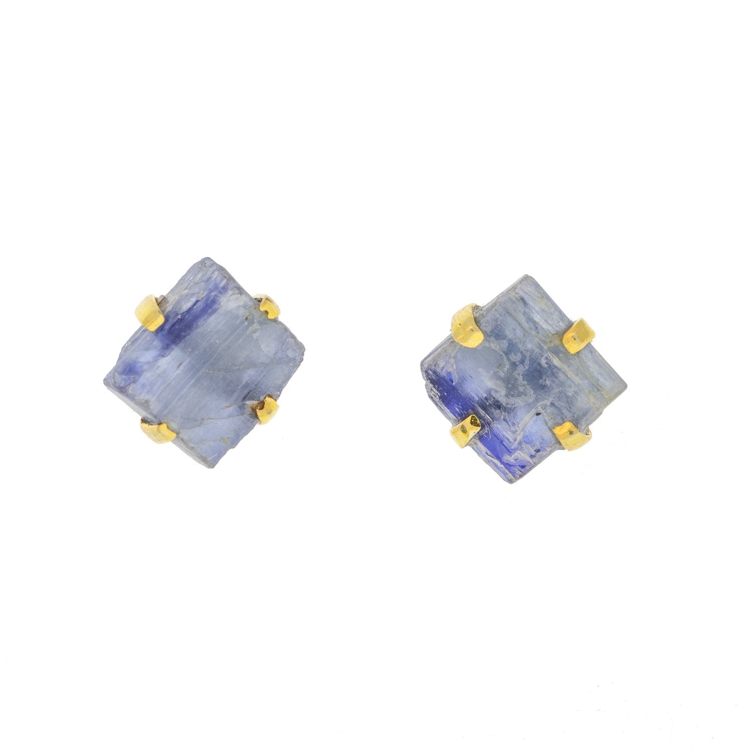 Kyanite Earrings - Box Turtle