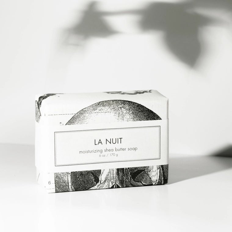 La Nuit Shea Butter Soap - Bath Bar - Box Turtle