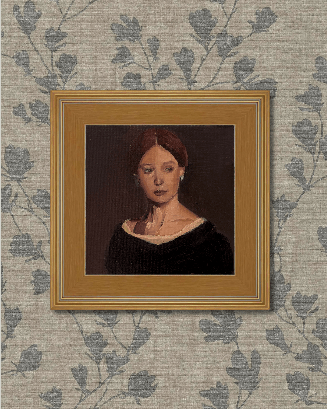 Lady In Waiting Print - Box Turtle