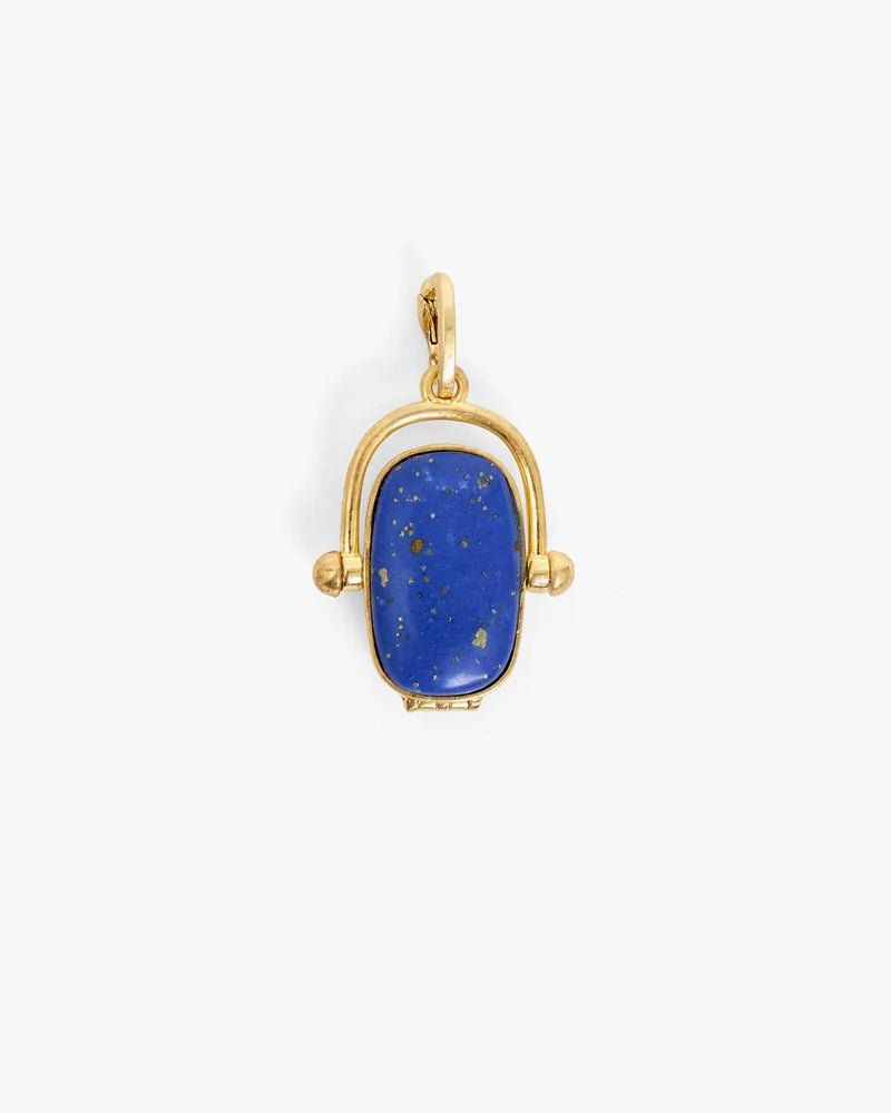 Lapis Comme Ci Comme Ça Locket Charm - Box Turtle