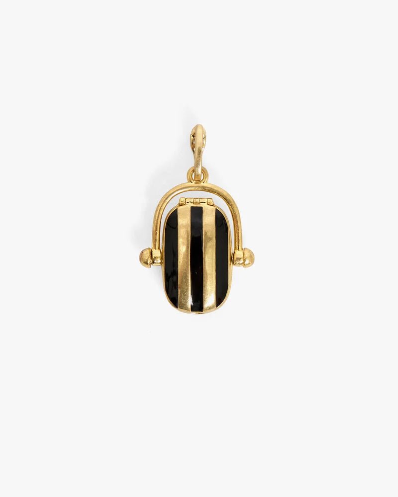 Lapis Comme Ci Comme Ça Locket Charm - Box Turtle