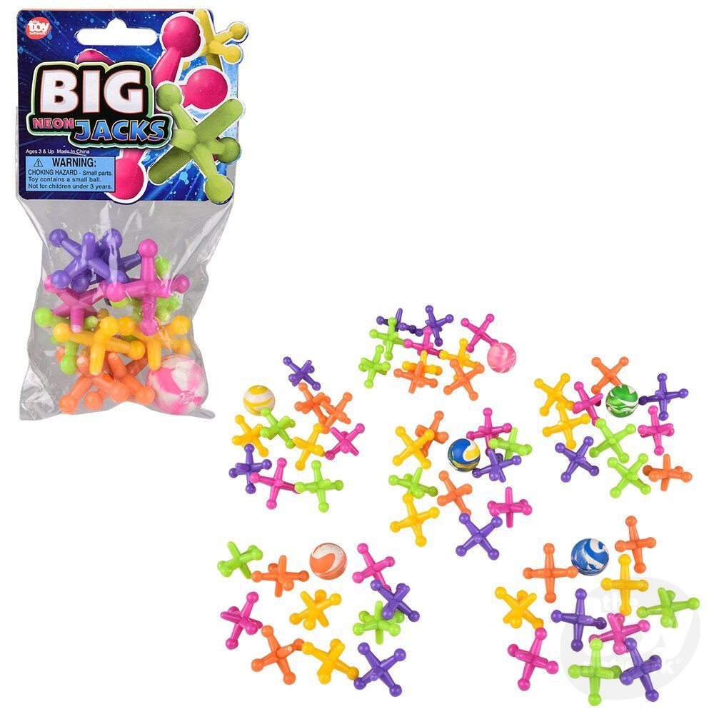 Large Neon Jacks - Box Turtle