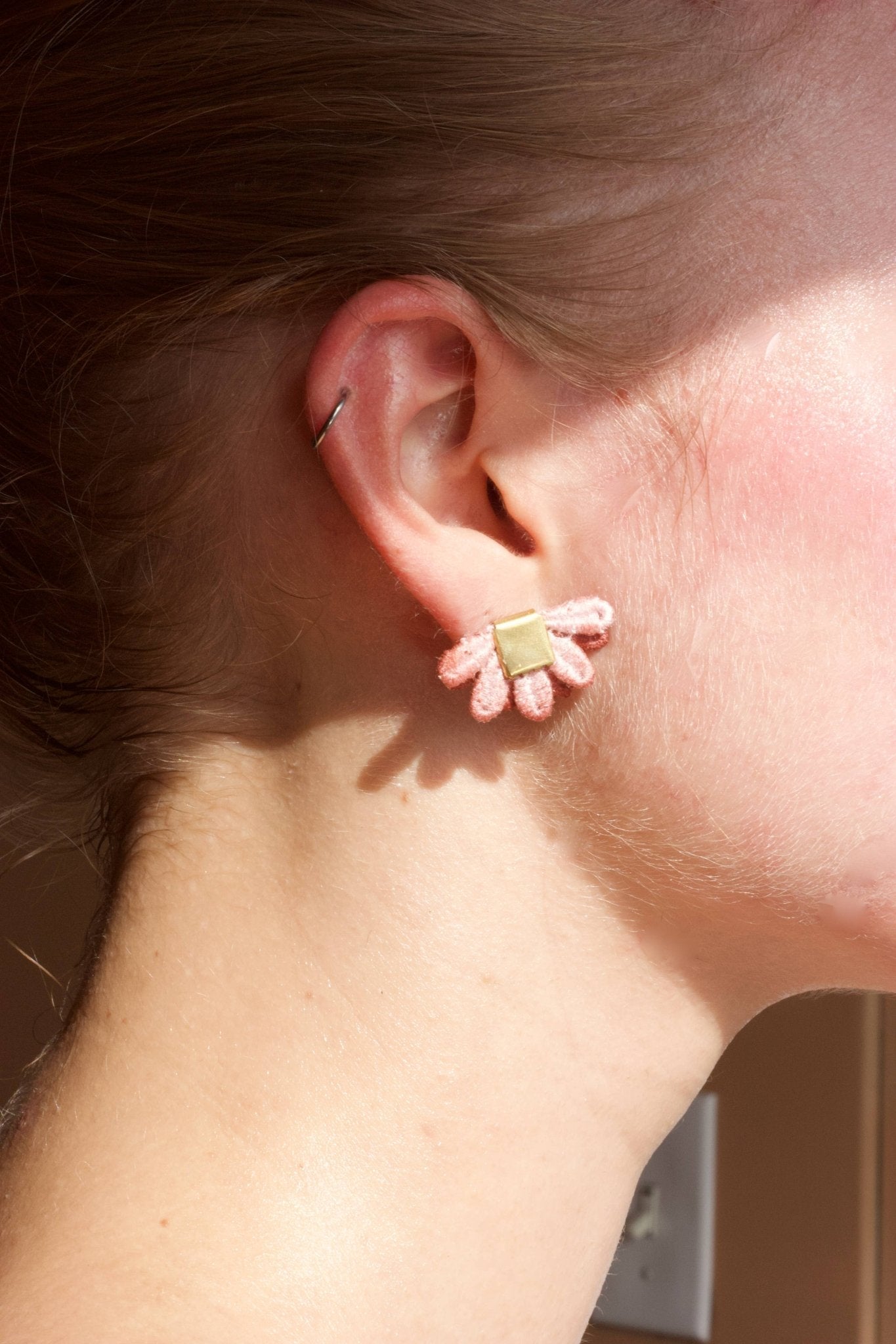 Larrea Earrings - Box Turtle