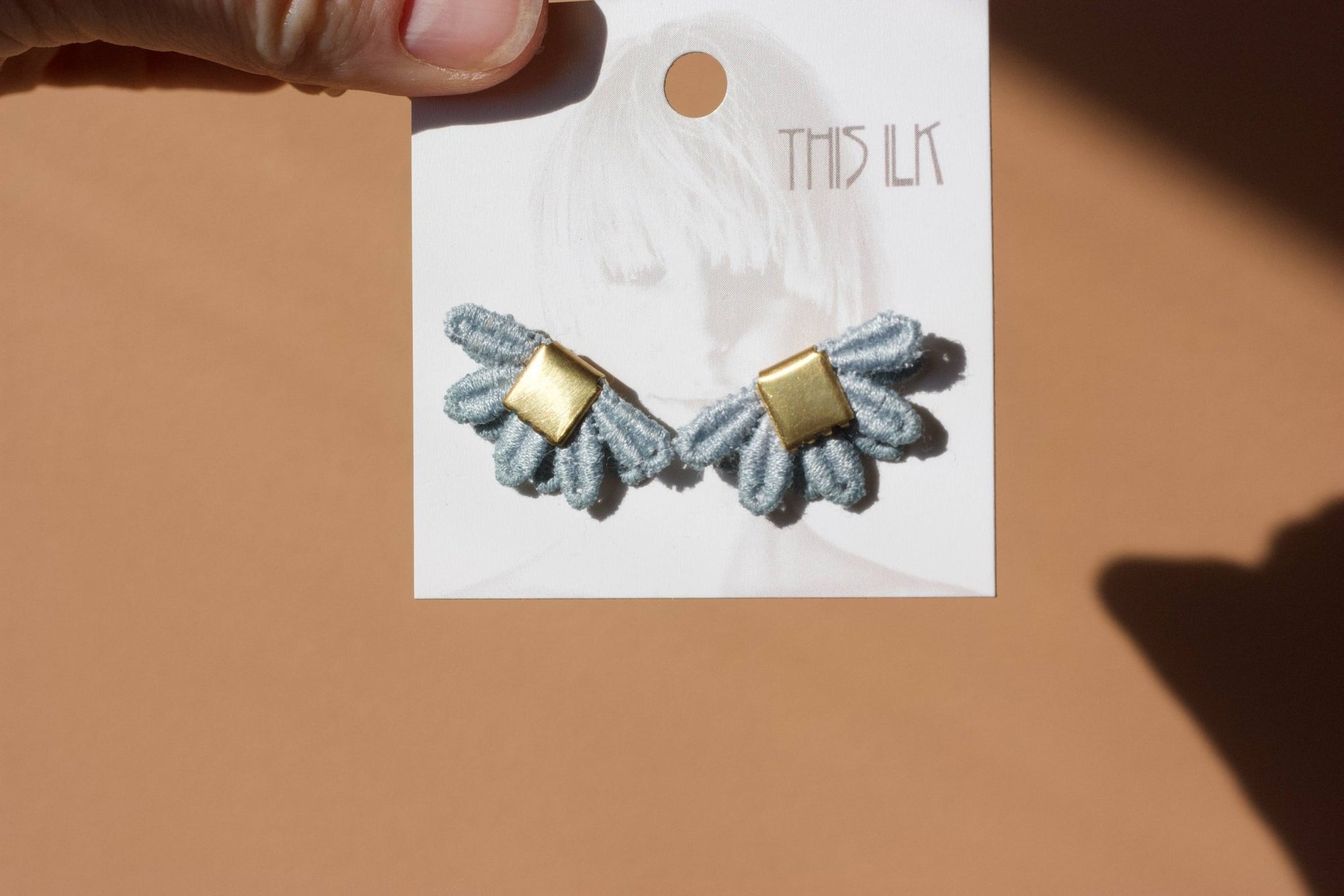 Larrea Earrings - Box Turtle