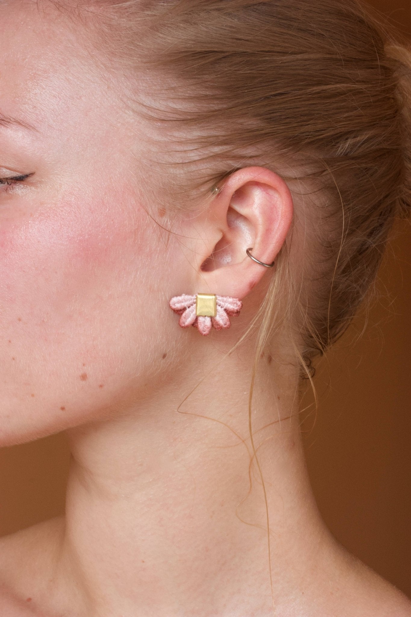 Larrea Earrings - Box Turtle