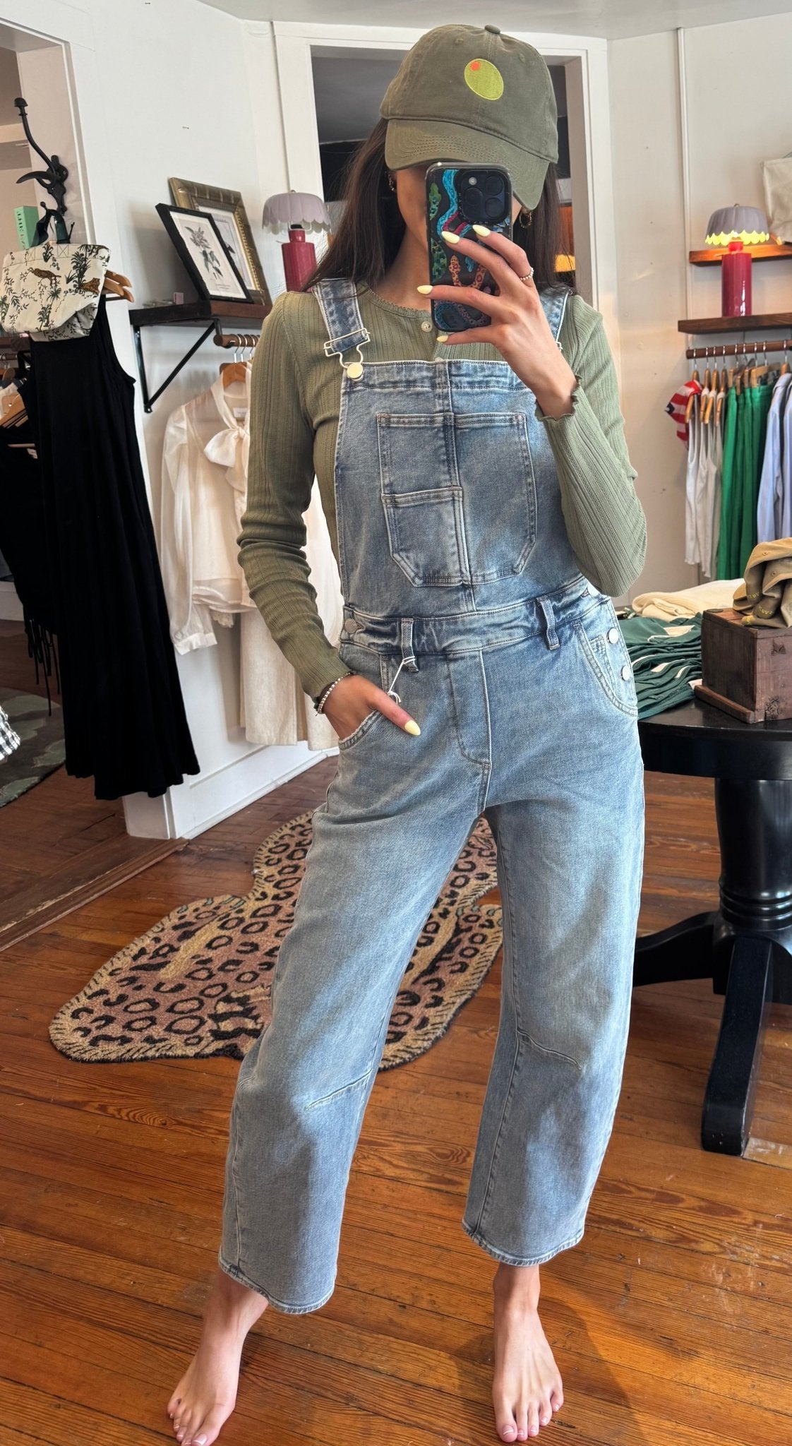 Lasso Overalls - Box Turtle