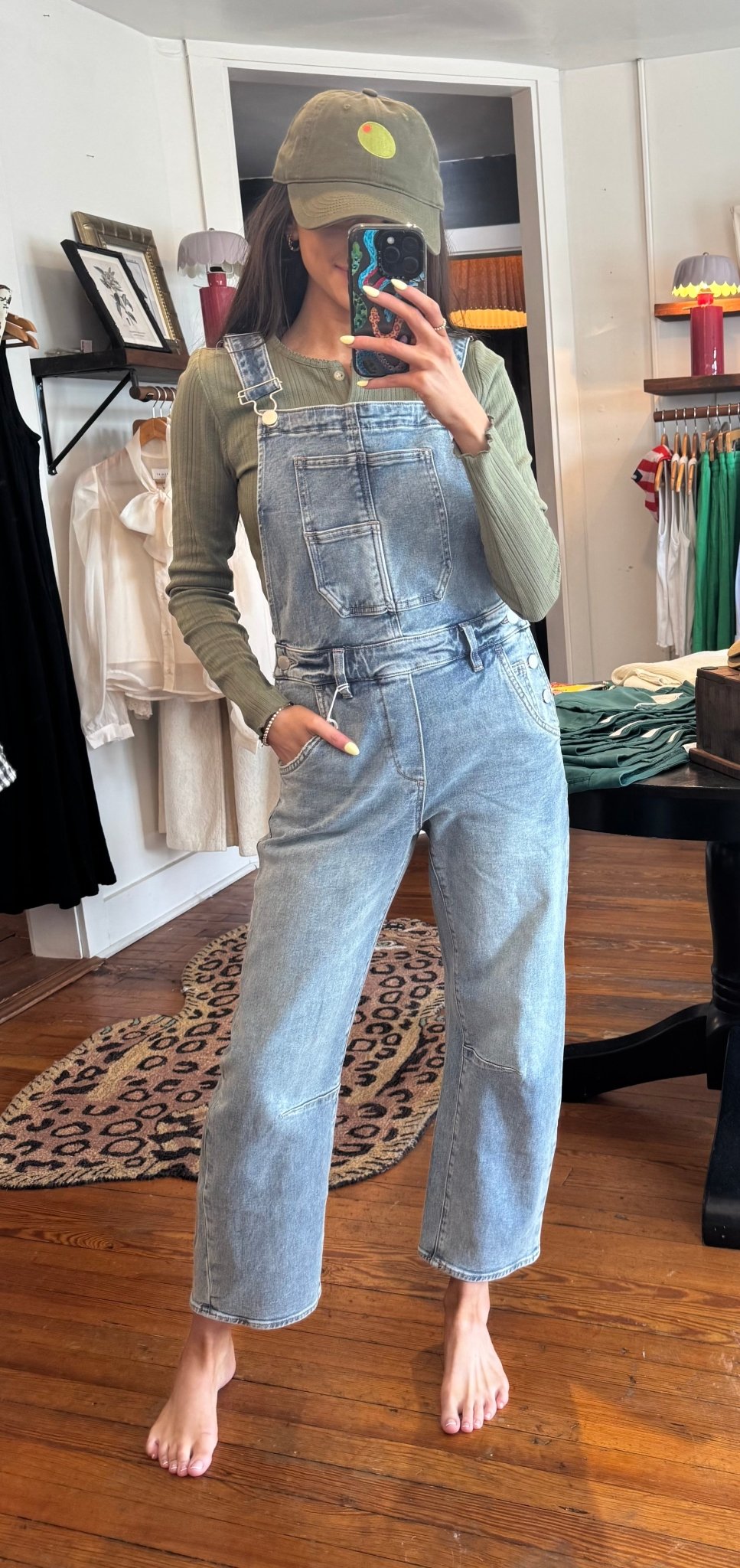 Lasso Overalls - Box Turtle
