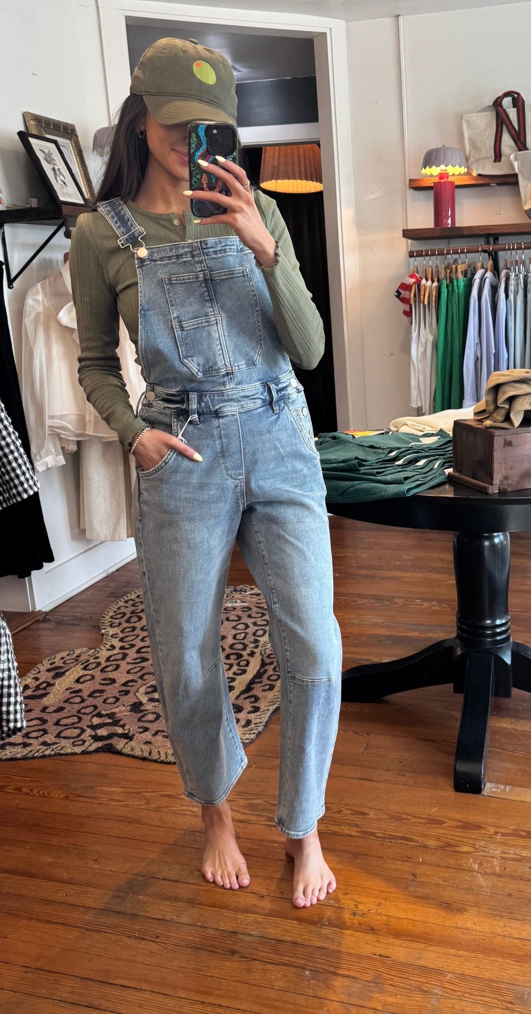 Lasso Overalls - Box Turtle