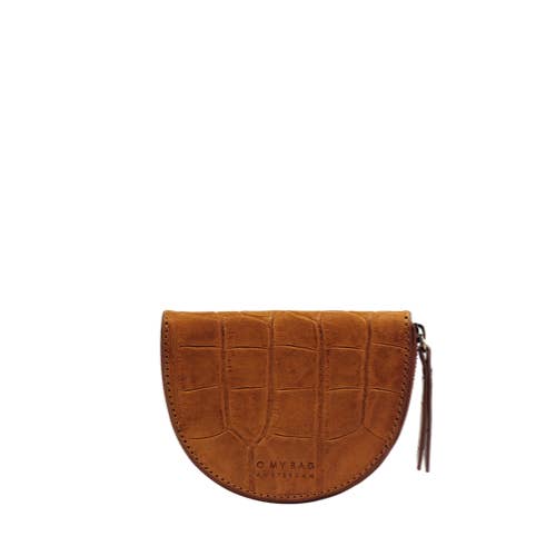 Laura Leather Clutch - Box Turtle