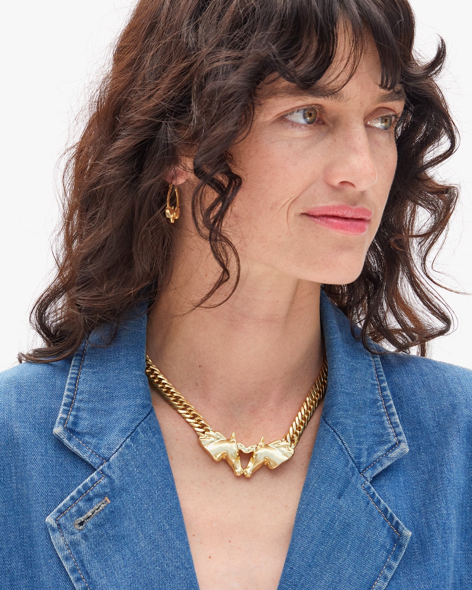 Le Cheval Necklace - Box Turtle