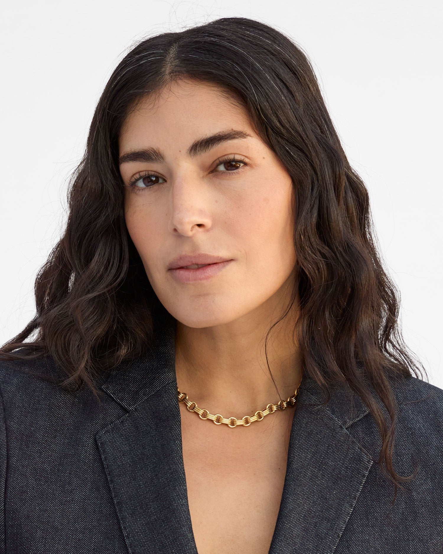 Le Story Chain Necklace - Box Turtle