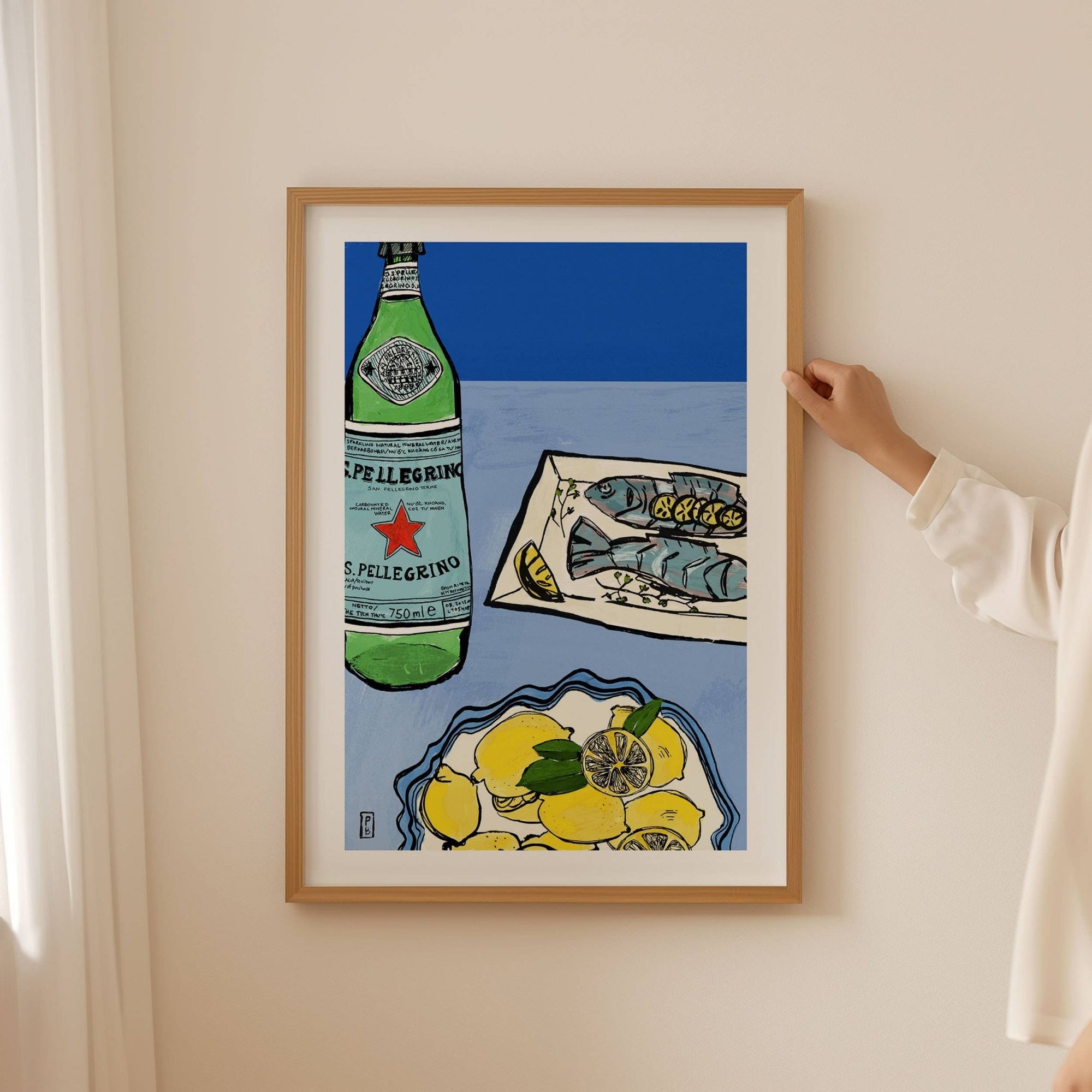 Lemon & Pellegrino Giclée Print - Box Turtle