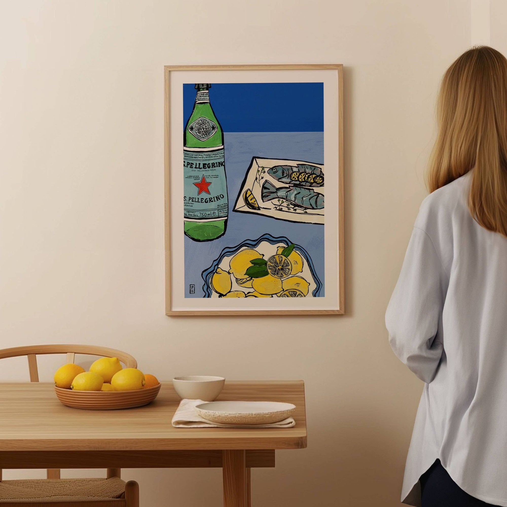 Lemon & Pellegrino Giclée Print - Box Turtle