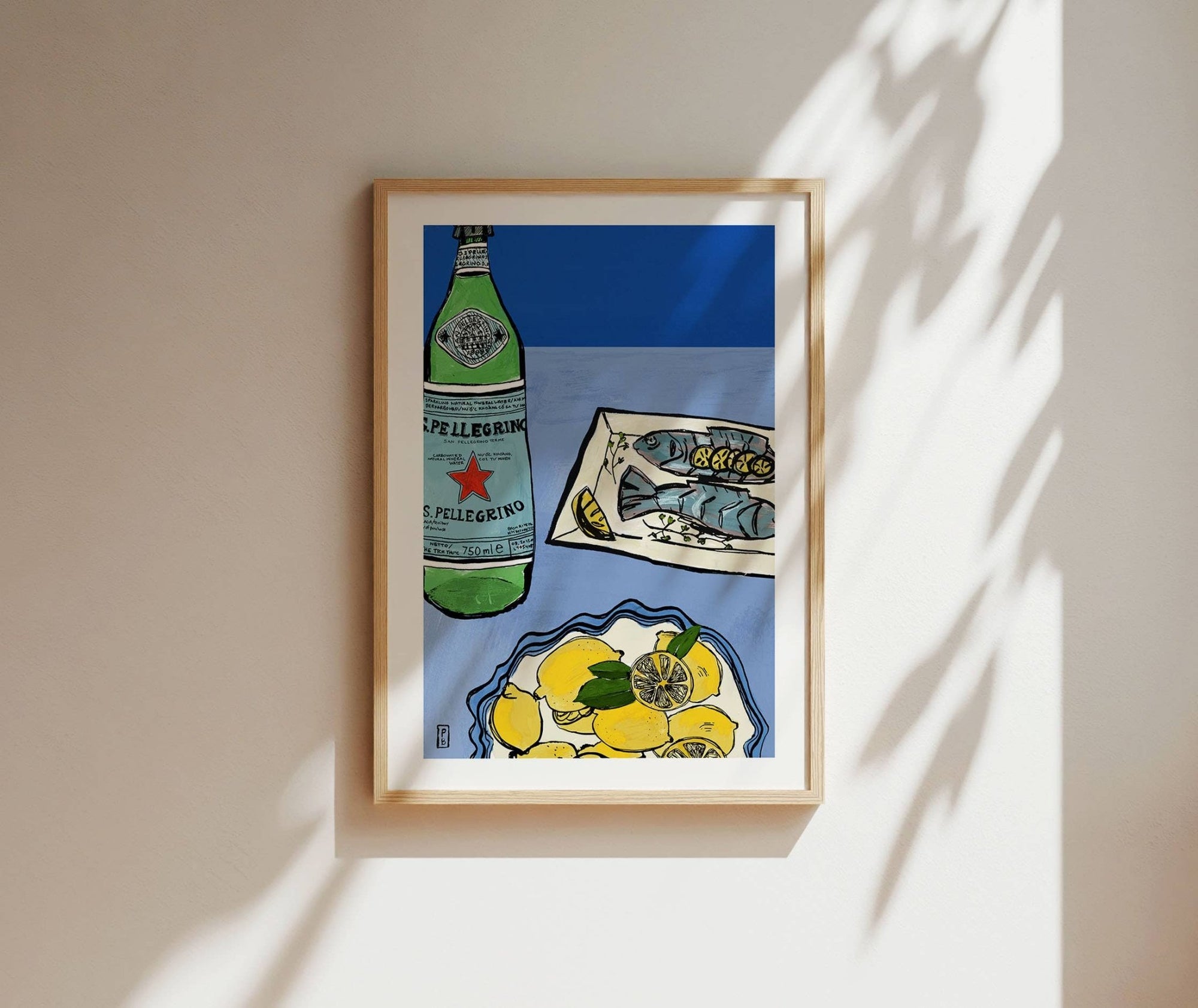 Lemon & Pellegrino Giclée Print - Box Turtle