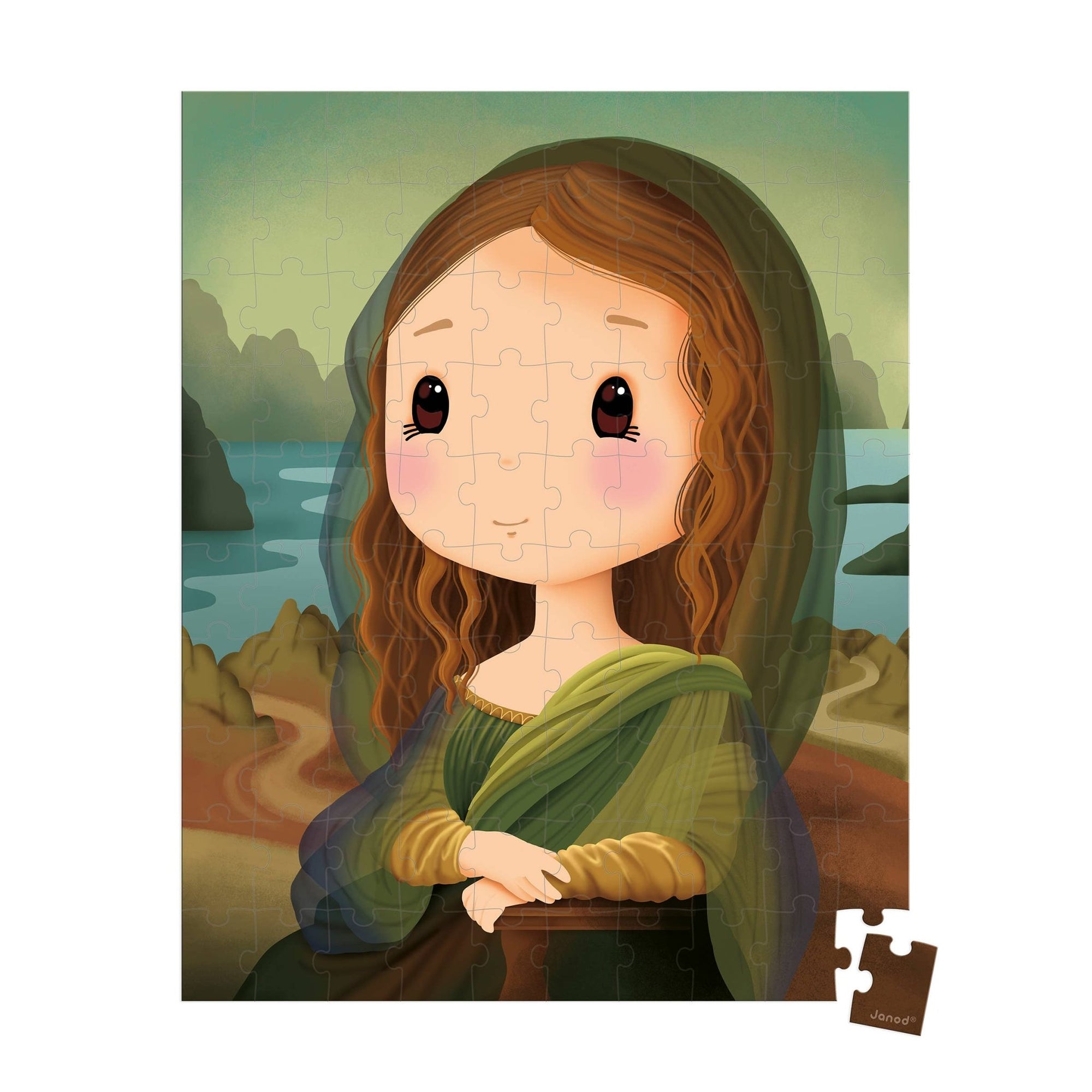 Leonardo Da Vinci Inspired Puzzle - Box Turtle