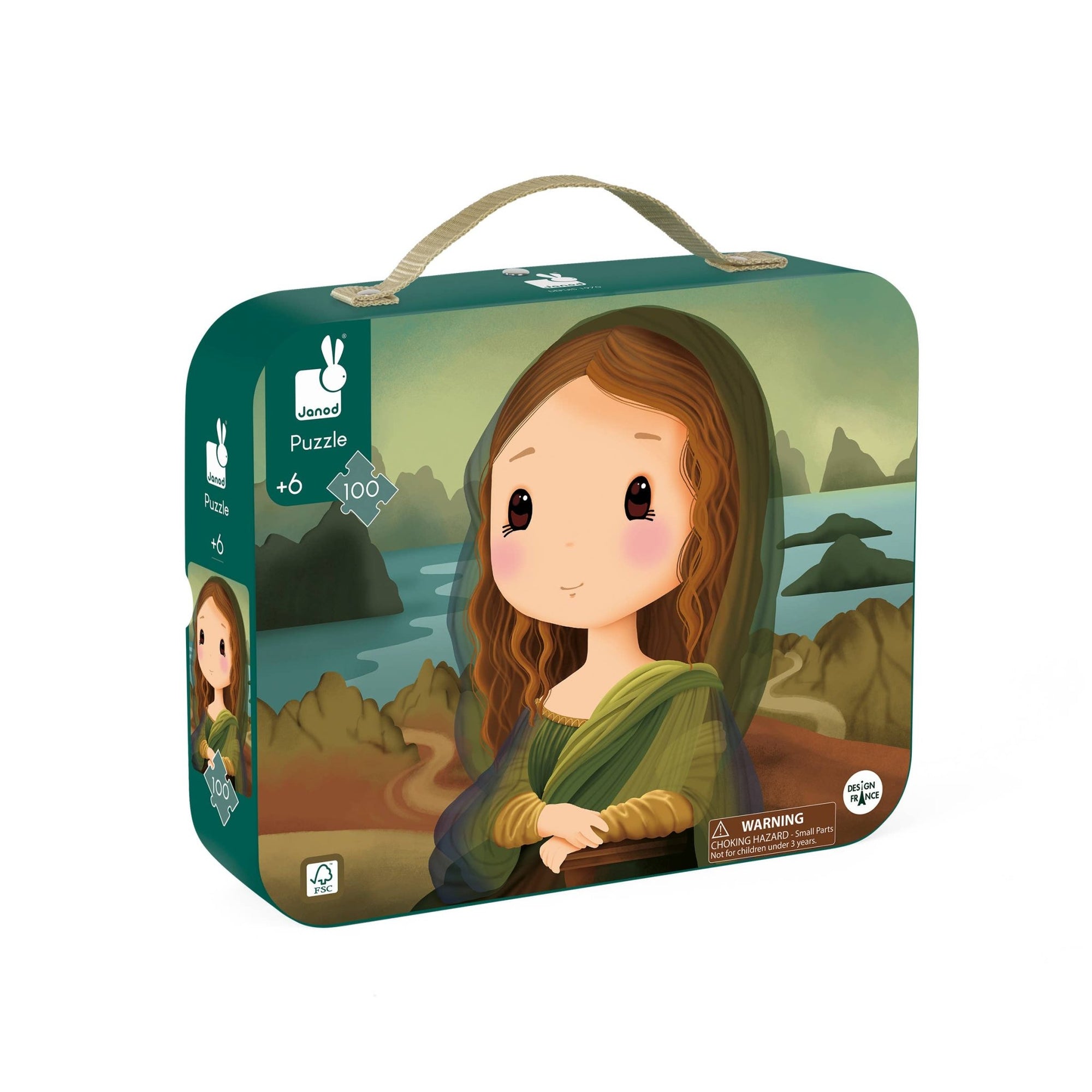 Leonardo Da Vinci Inspired Puzzle - Box Turtle