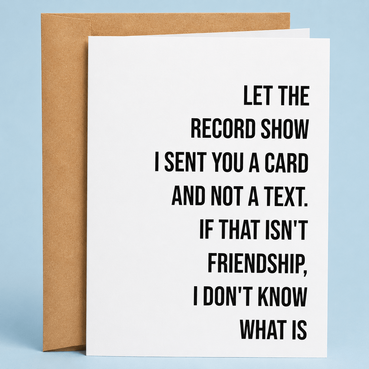 Let The Record Show Funny Birthday Card - Box Turtle