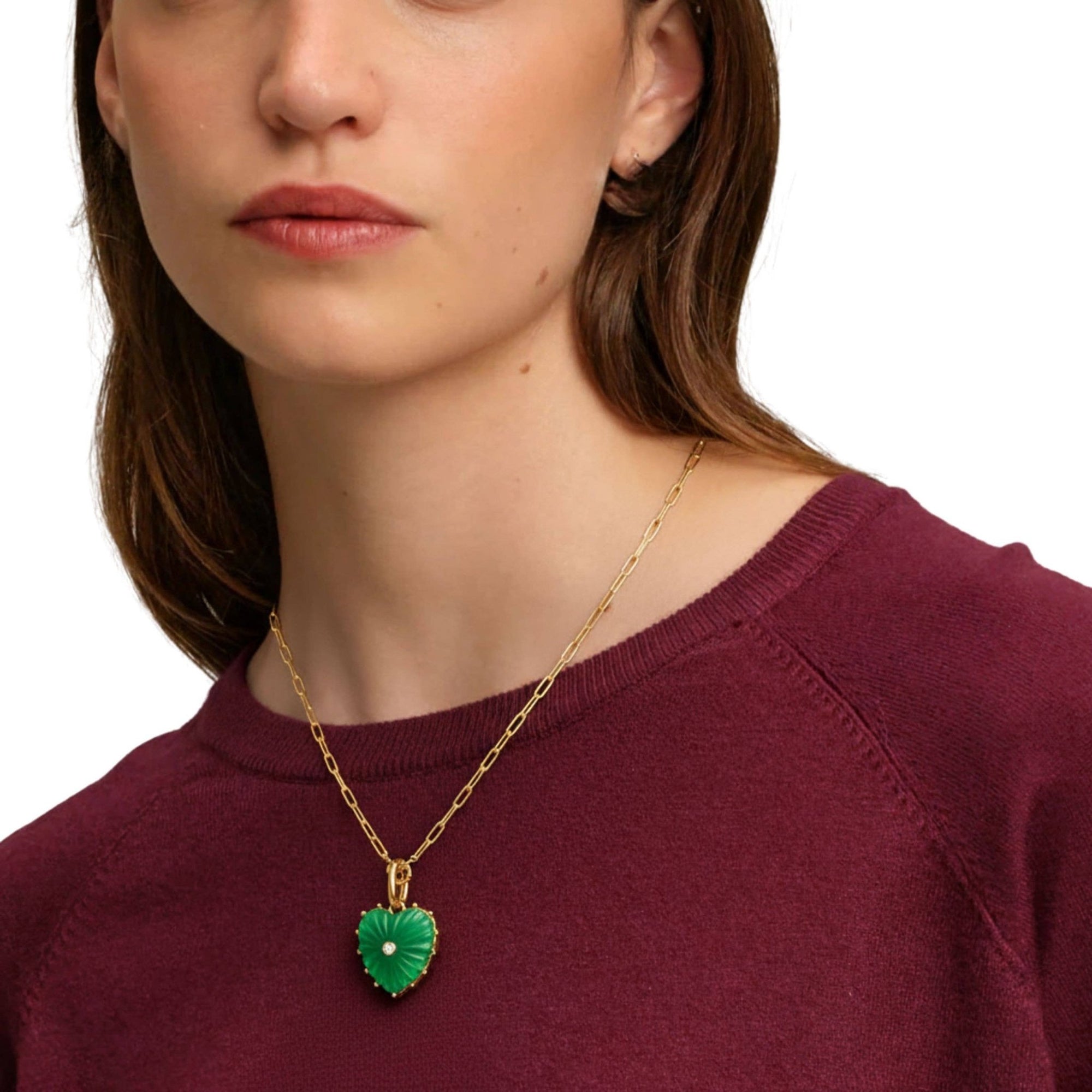 Let Your Heart Lead Pendant Necklace - Box Turtle