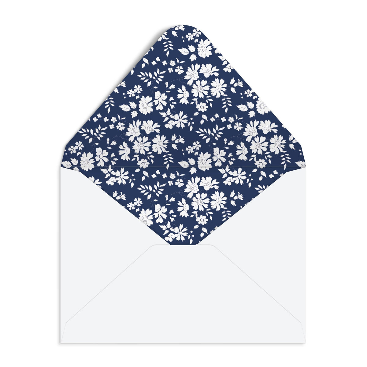 Liberty Floral Greeting Notecard Set - Box Turtle