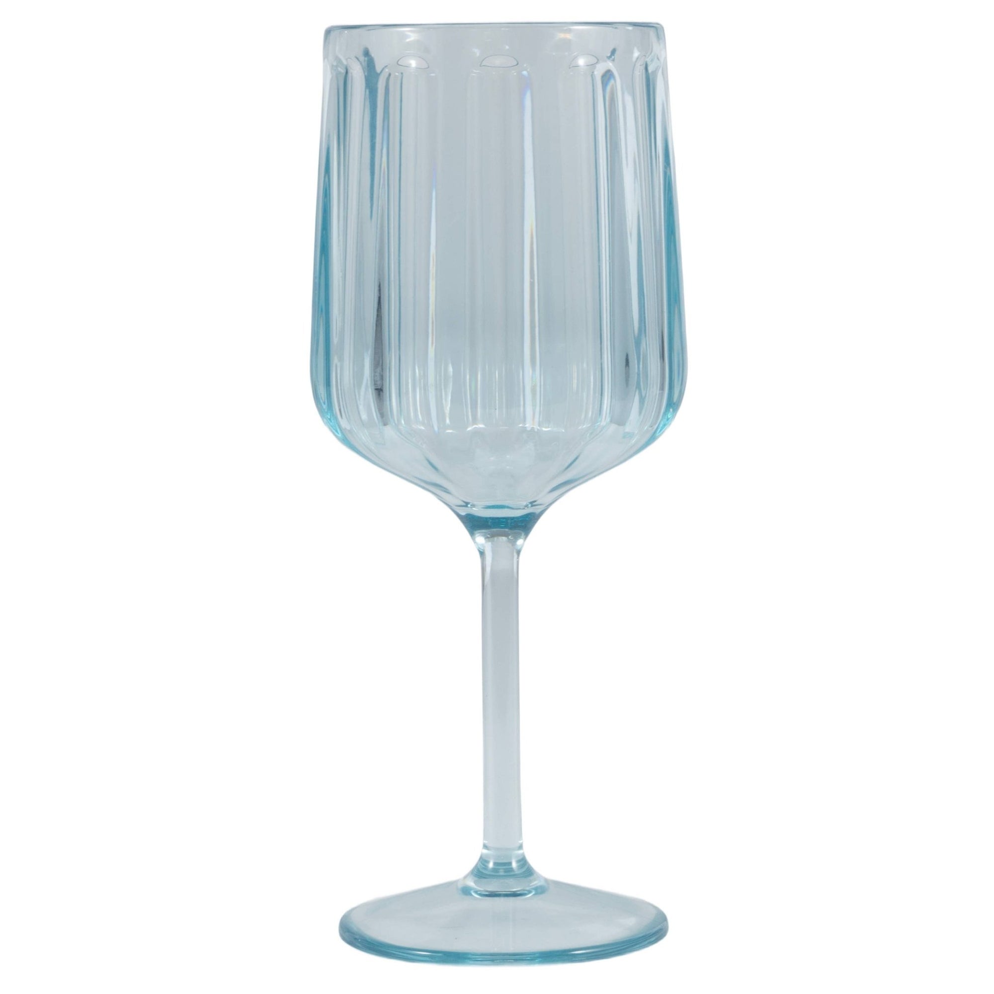 Light Blue Cocktail Wine Glass - Box Turtle