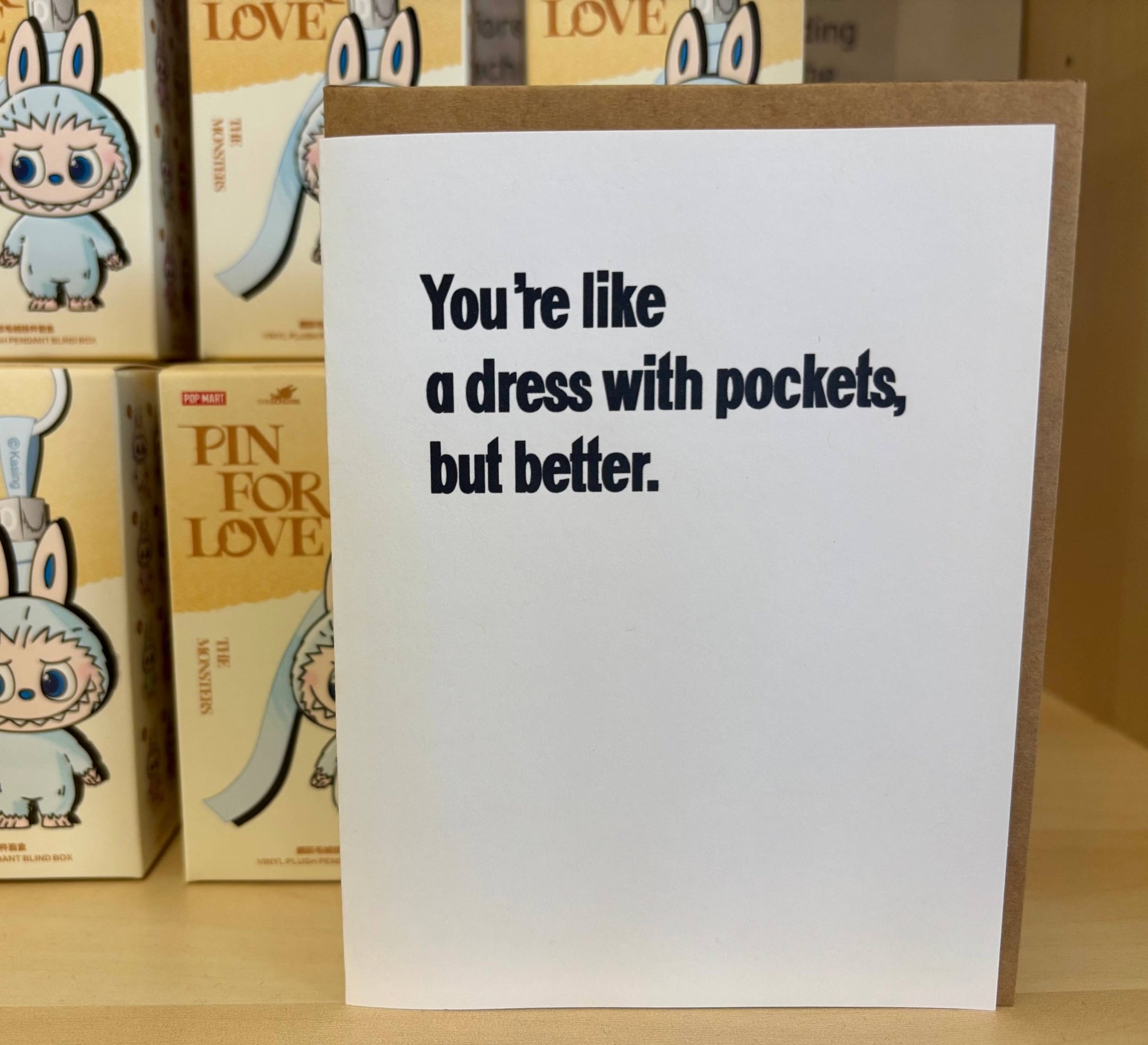 Like a Dress With Pockets Friendship Card - Box Turtle