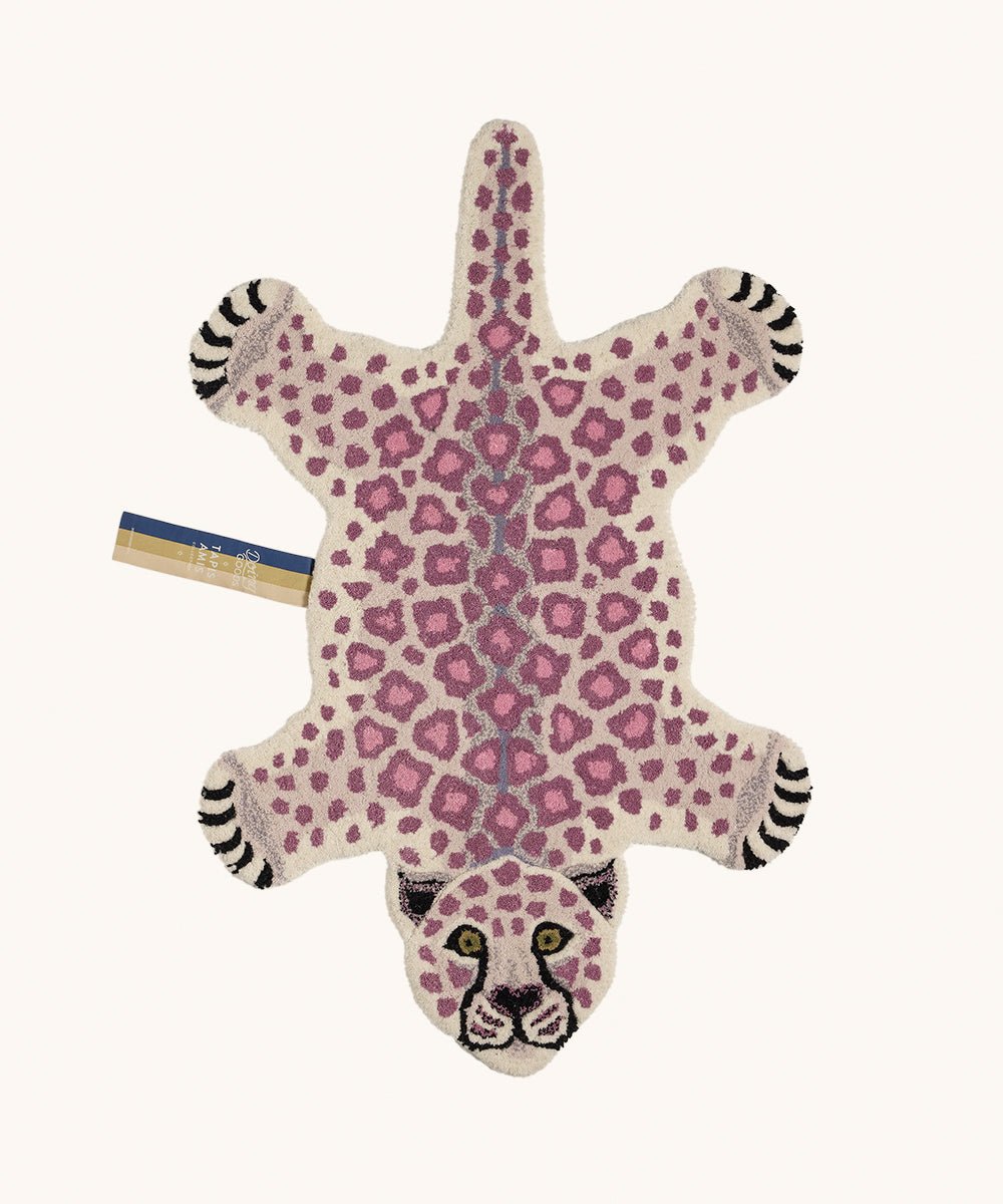 Lilly Leopard Rug Small - Box Turtle