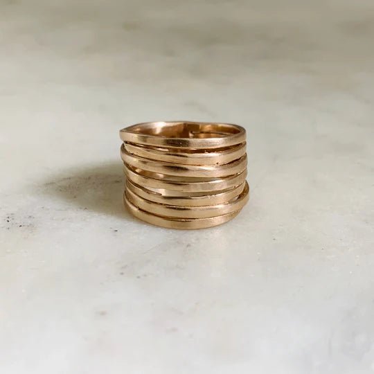 Loblolly Pine Needle Ring - Box Turtle