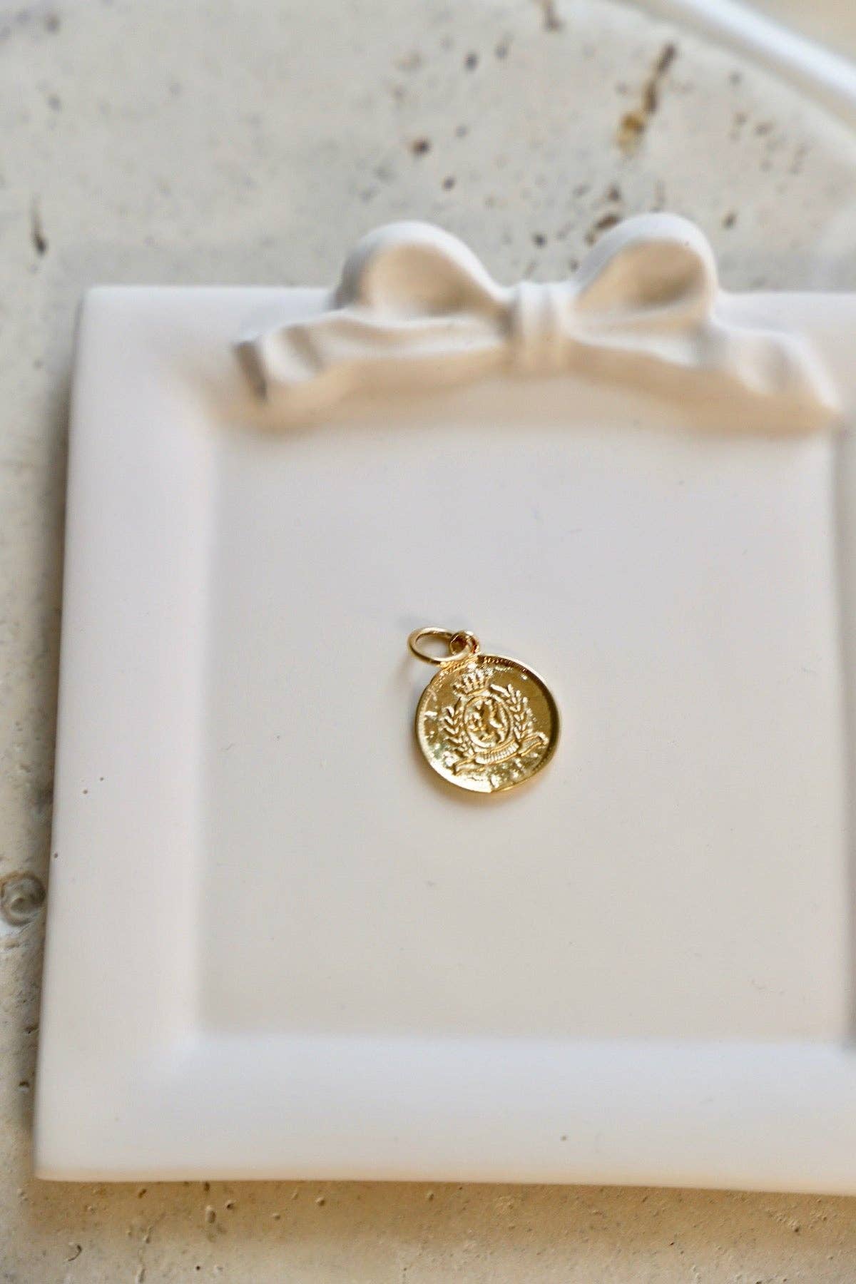 Lora Coin Charm - Box Turtle